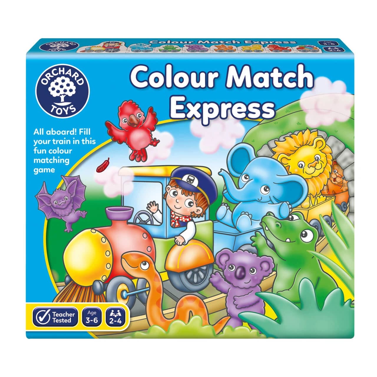Colour Matching Puzzle Train, +3 Jahre, Orchard Toys