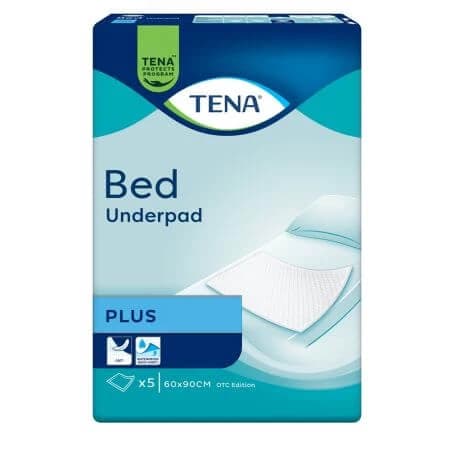 Bed Plus Saugeinlagen, 60 x 90 cm, 5 Stück, Tena
