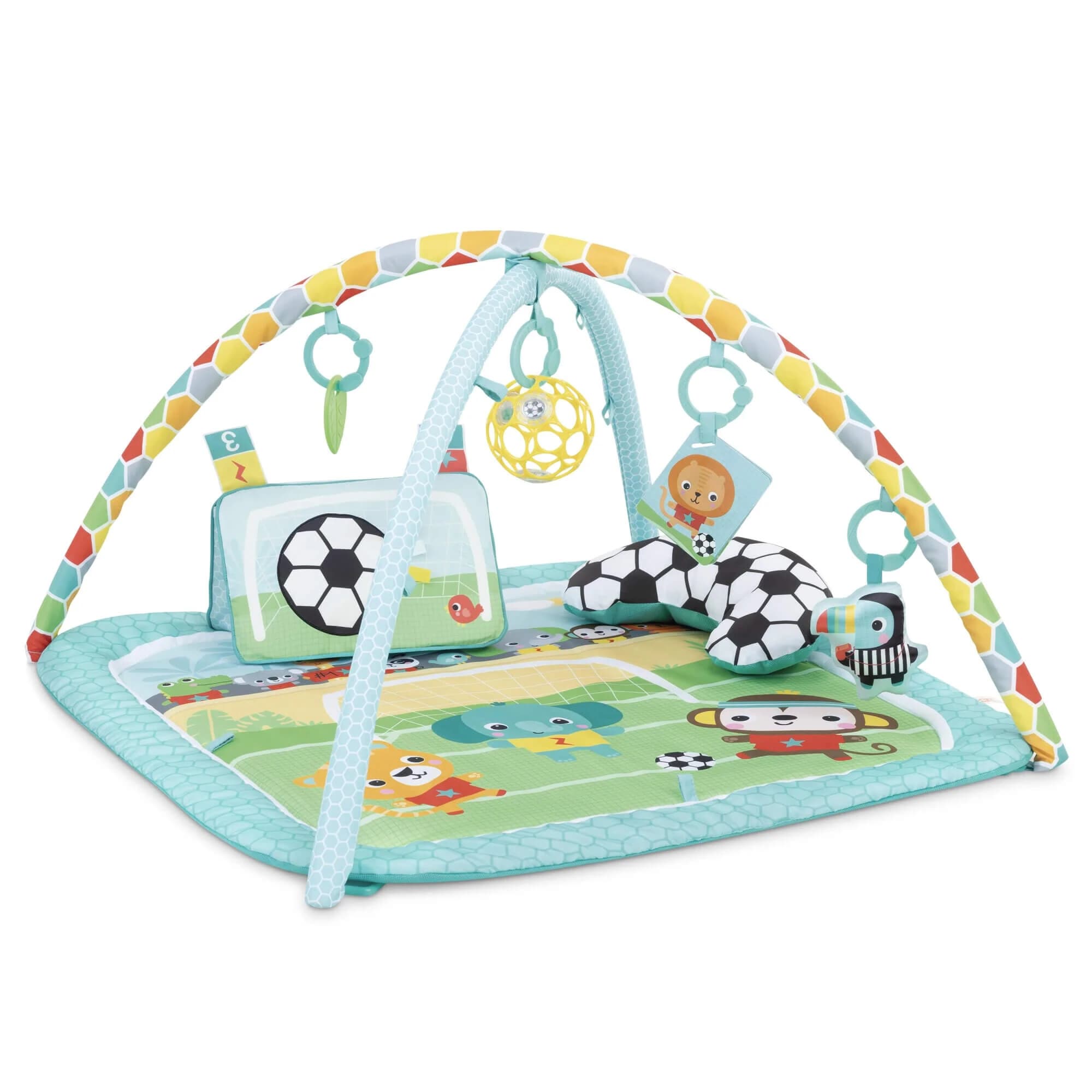 Activity-Wippe Grip & Kick Oball, 0 Monate+, Bright Starts