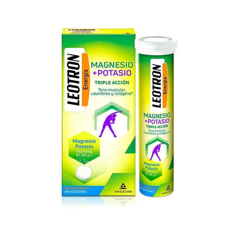 Angelini Leotron Magnesium + Kalium 54 Brausetabletten