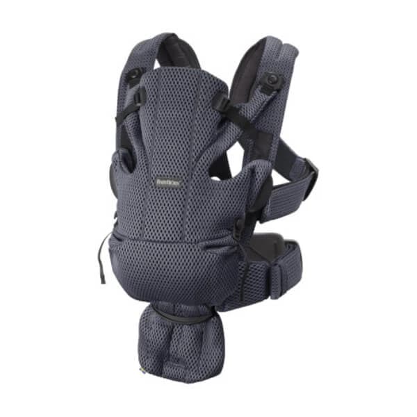 Anatomische Babyschale Move, Anthrazit 3D Mesh, Babybjorn