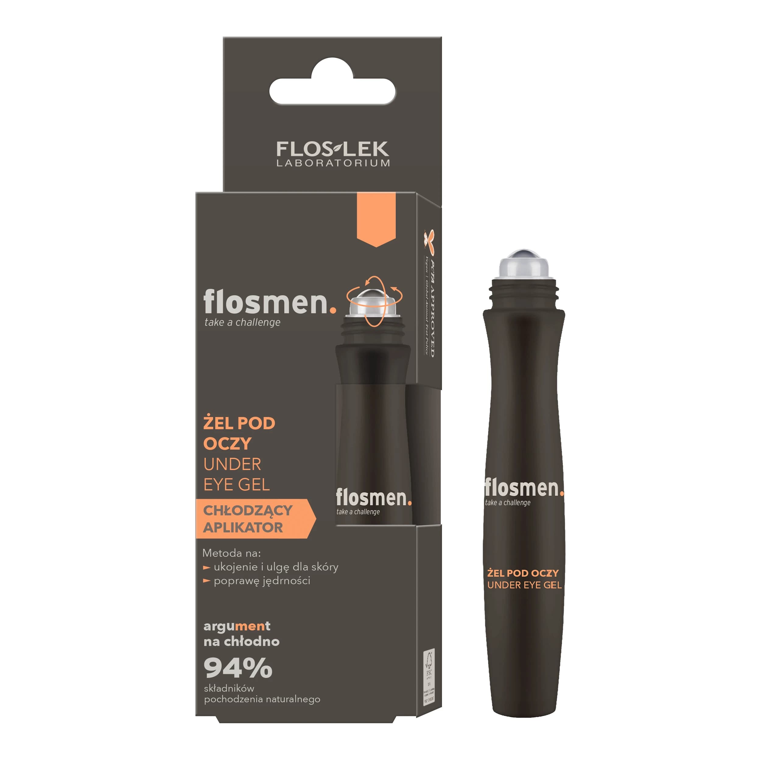 Floslek Flosmen, Augengel, 15 ml