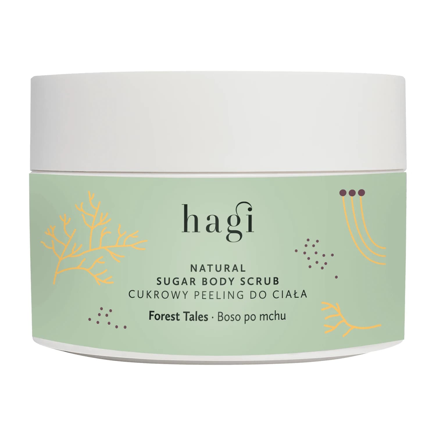 Hagi Boso Po Mchu, Zucker-Körperpeeling, 200 g