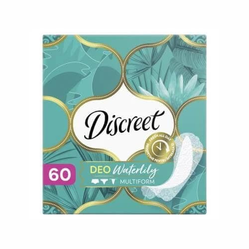DISCREET Deo Waterlilly Damenbinden, 60 Stück