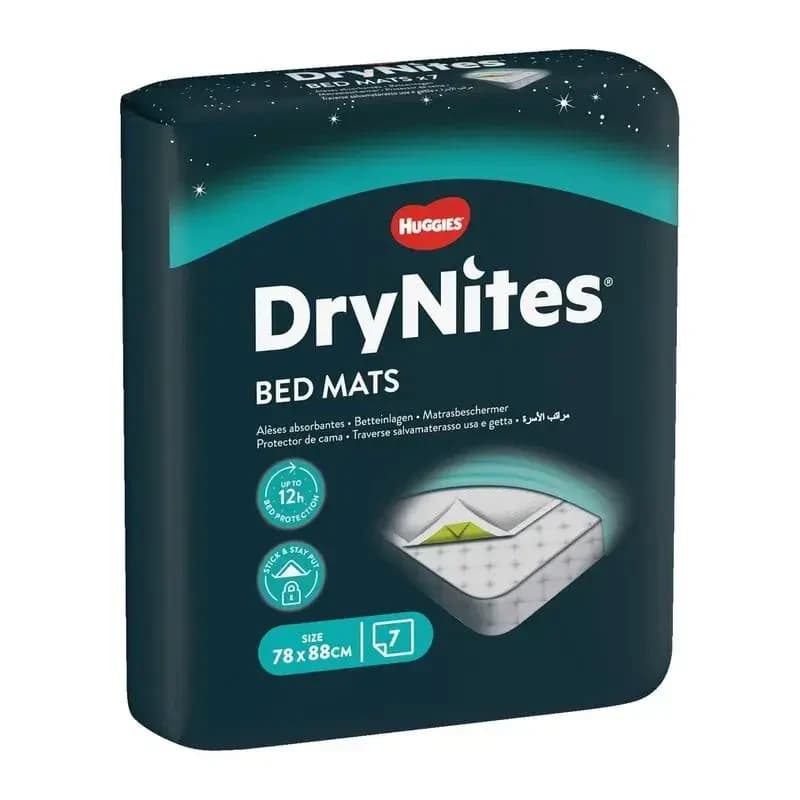 DryNites Bettvorleger, 7 Stück, Huggies