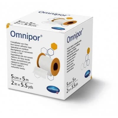 OMNIPOR Vliesstoffpflaster 5cm x 5m - 1 Stück