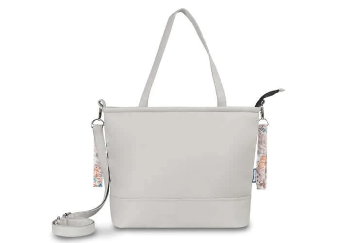 Kunstledertasche Grau Herbst Wald Sensillo