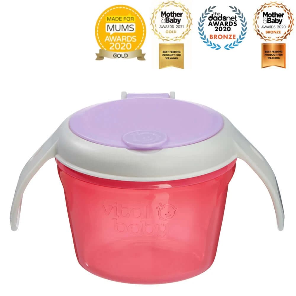 Fressnapf ohne Kleckern Lila Vital Baby