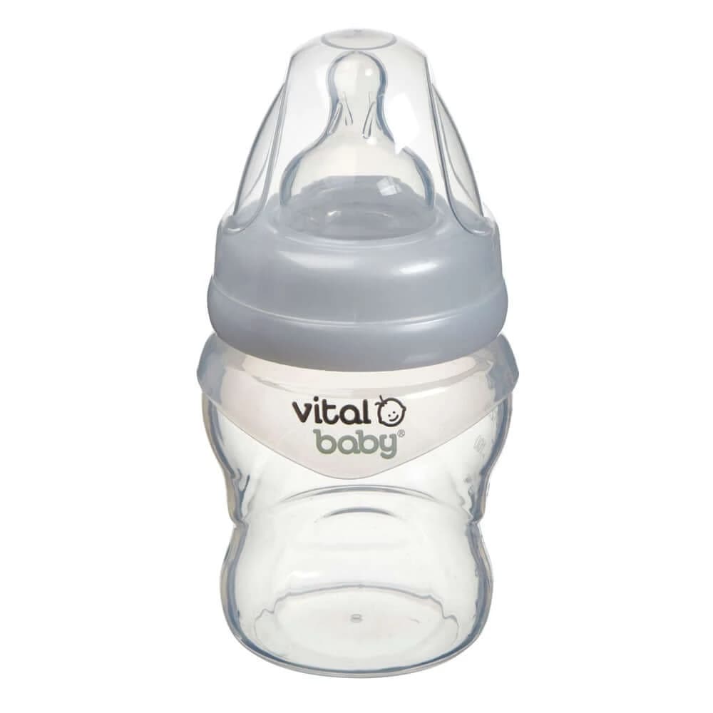 Silikon-Fütterungshilfe Anti-Colic 150 ml. 0+ Vital Baby