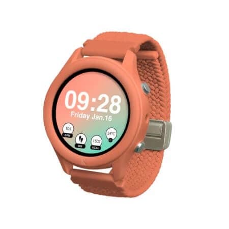 SmartWatch für Kinder, Coral, K-Watch, ab 8 Jahren, Kidywolf