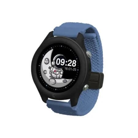 SmartWatch für Kinder, Blau, K-Watch, ab 8 Jahren, Kidywolf