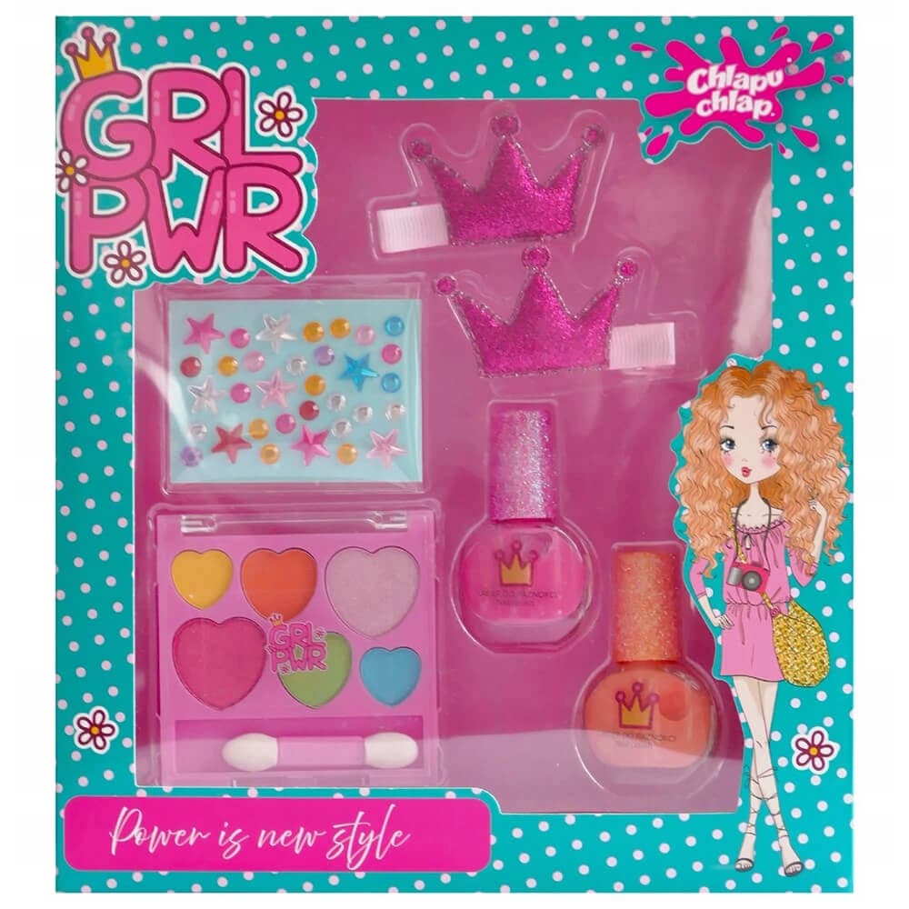 Splash Girl Power, Geschenkset mit Pins, ab 5 Jahren