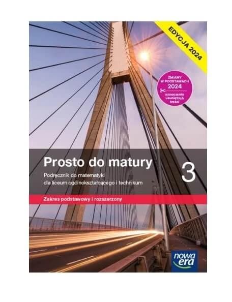 Mathematik LO 3 Prosto do matura (Direkt zum Abitur) Lehrbuch Basis- und erweiterter Bereich 2024
