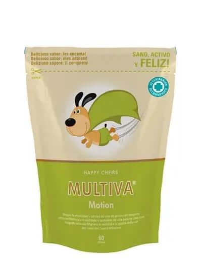 Vetnova Multiva Motion, 60 Kautabletten, Snacks für Hunde