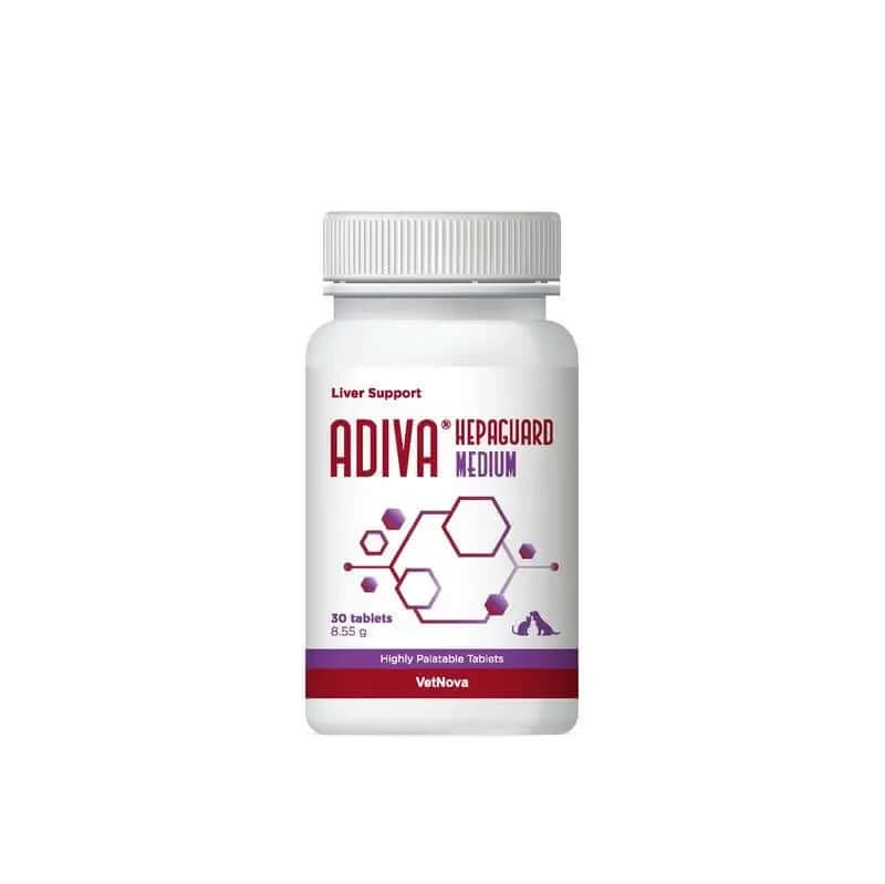Vetnova Adiva Hepaguard Medium 30 Tabletten