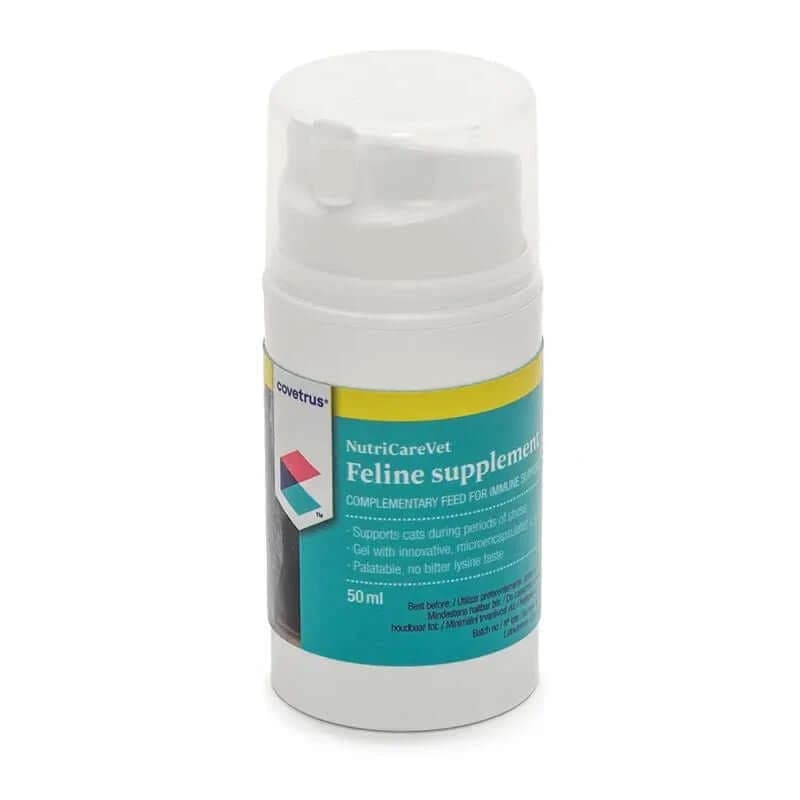 Covetrus Nutricarevet Lysin-Gel Immun-Ergänzung für Katzen, 50 ml