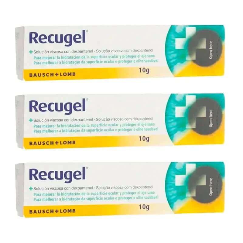 Recugel Ophthalmisches Gel, 3 x 10 Gramm