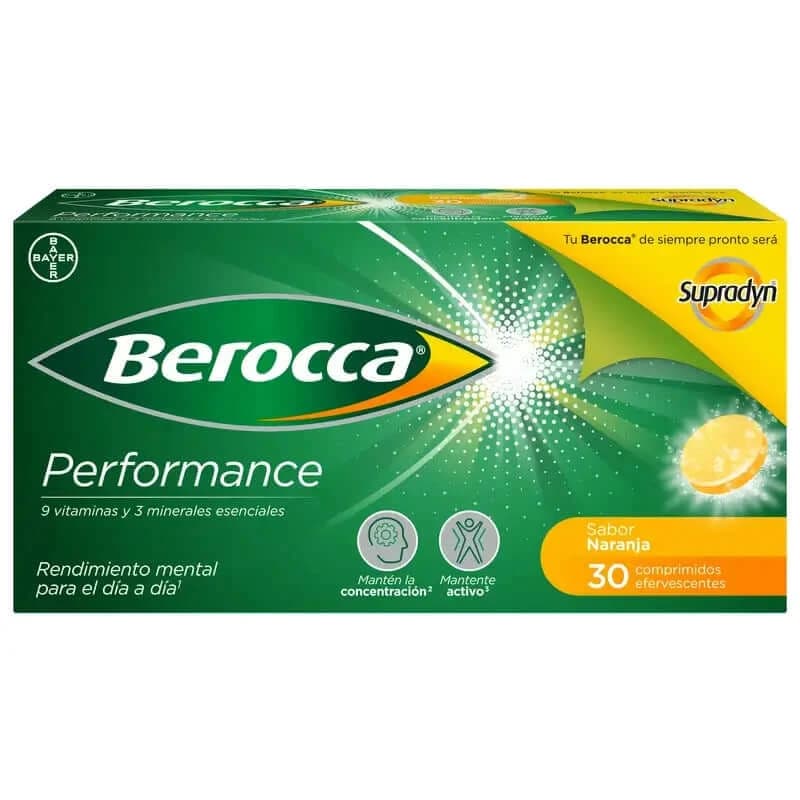 Berocca Performance Orange, 30 Brausetabletten
