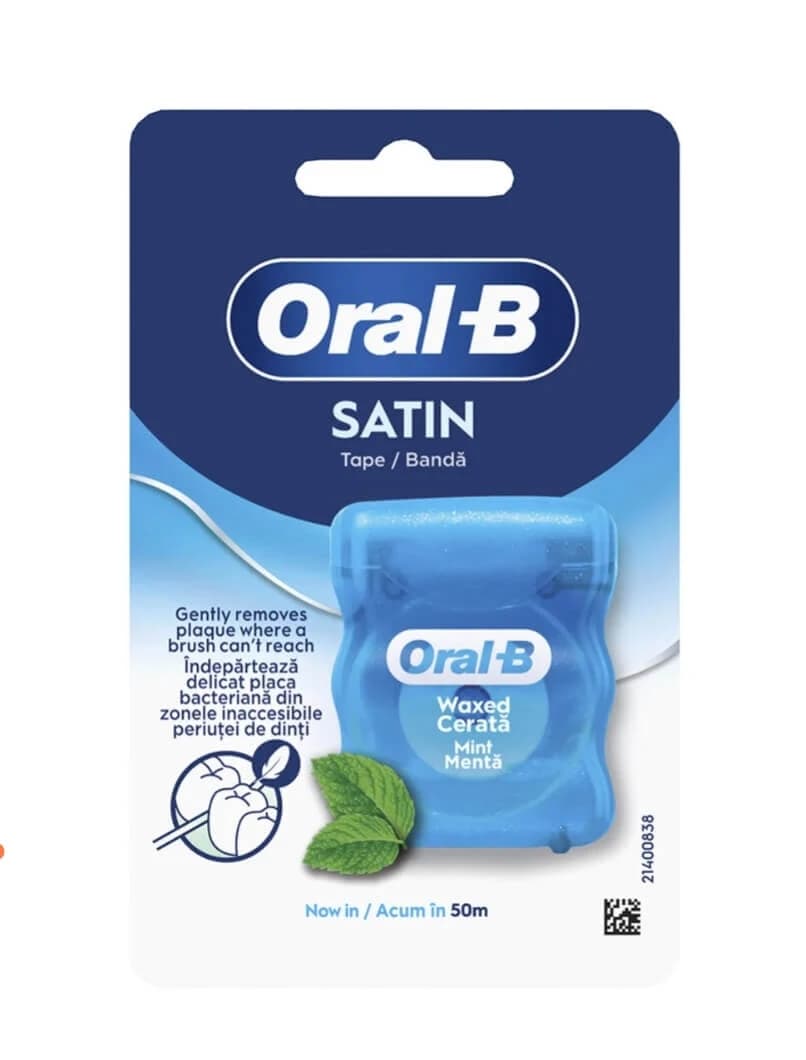 Satin-Zahnseide, 25 m, Oral-B
