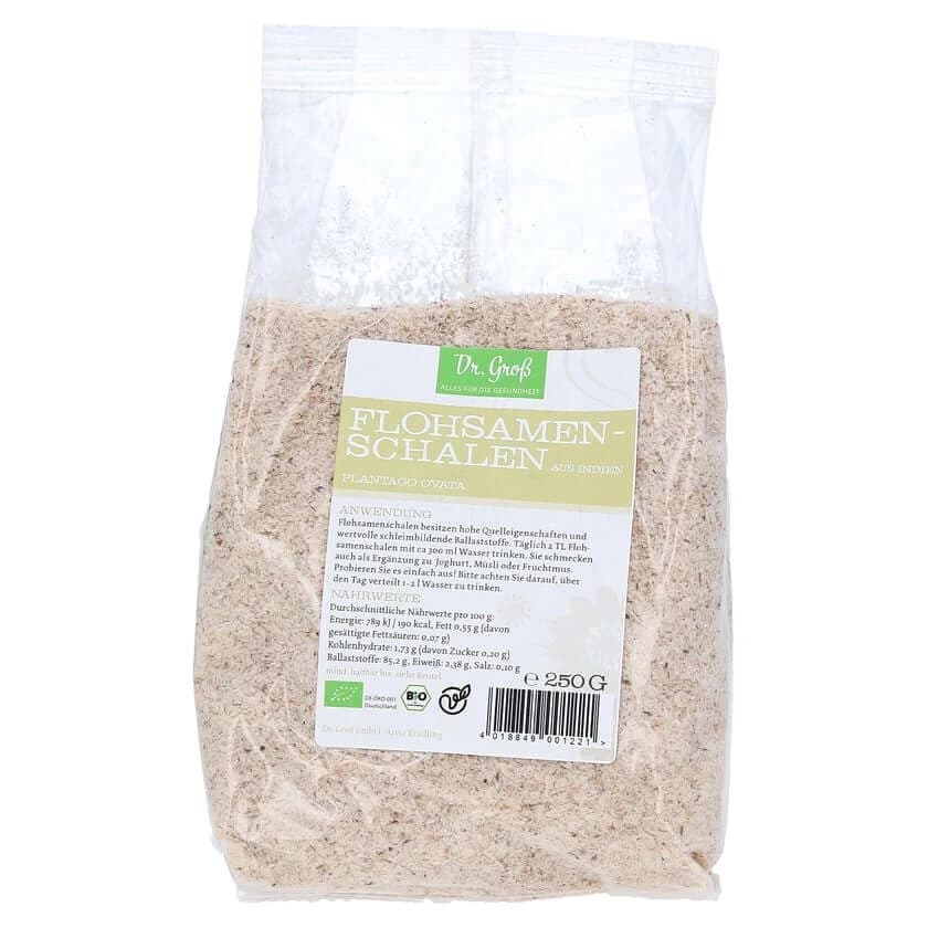 Flohsamenschalen Indisch Bio 250 g