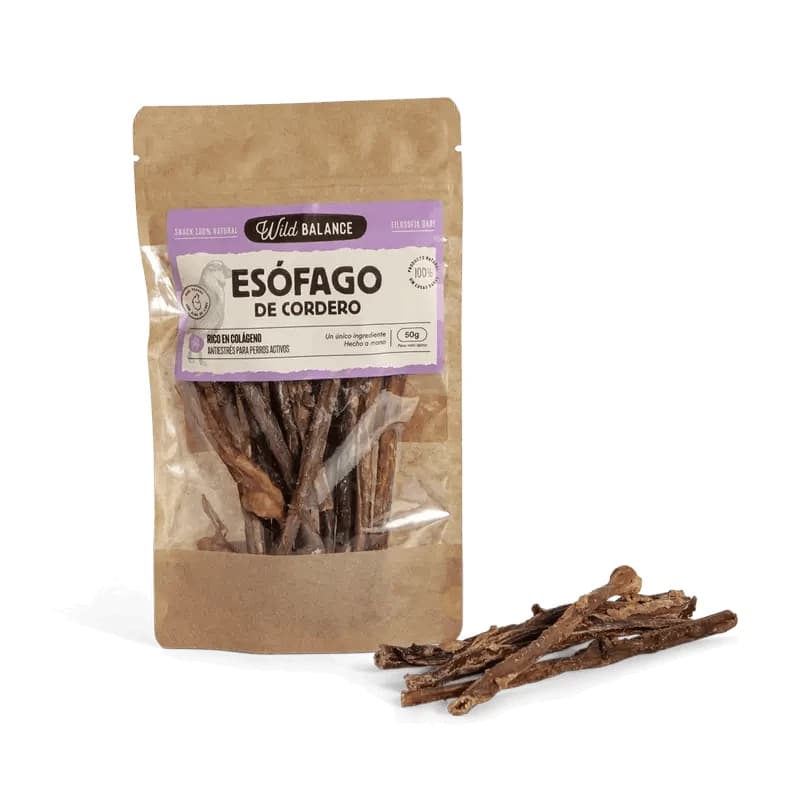 Wild Balance Snacks Lamm Esophagus , 50 Gramm
