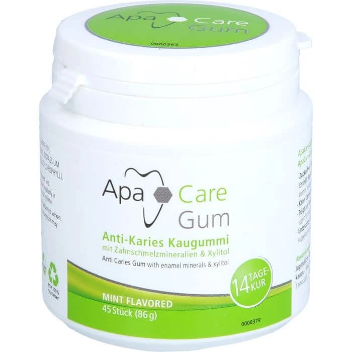 APACARE Gum Anti-Karies Kaugummi 45 St