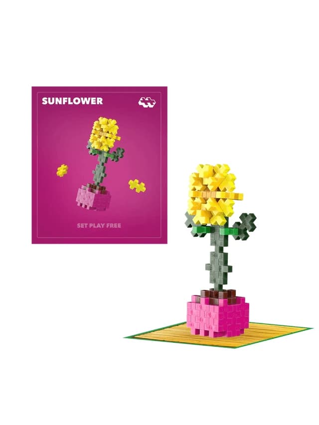 Baukasten Plus-Plus, PLANTS - Sonnenblumen