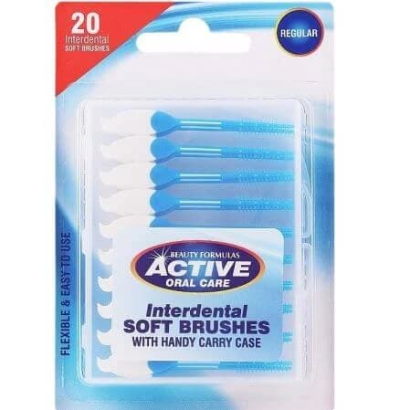 Interdentalbürsten, Soft Active Oral Care, 20 Stück, Beauty Formulas