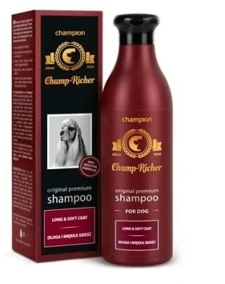 Champ-Richer Shampoo für Hunde mit langem und weichem Haar