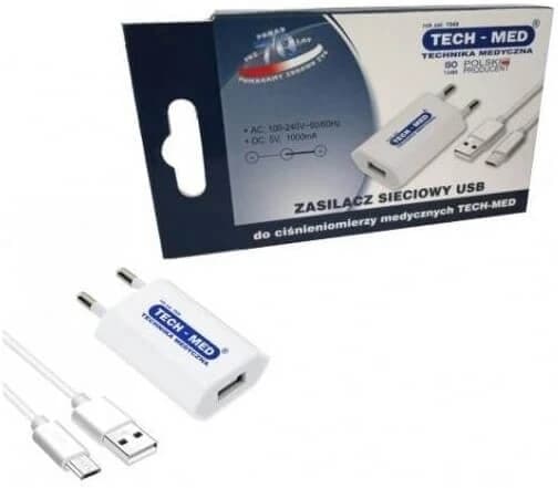 TECH-MED AC-Adapter mit Mikro-USB