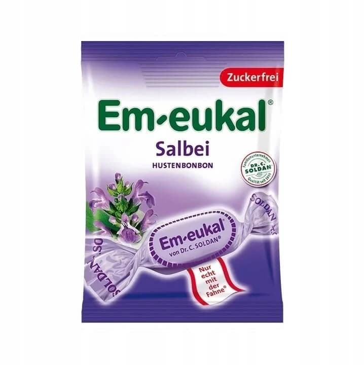 Em-Eukal Salbei-Bonbon ohne Zucker 75 g