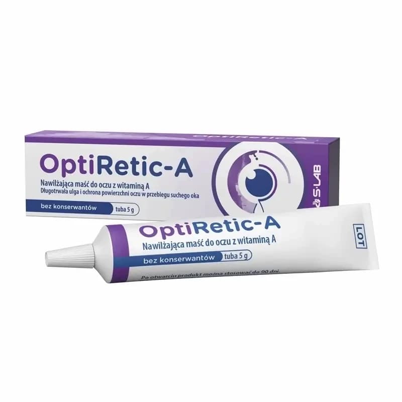 OptiRetic-A feuchtigkeitsspendende Augensalbe 5 g