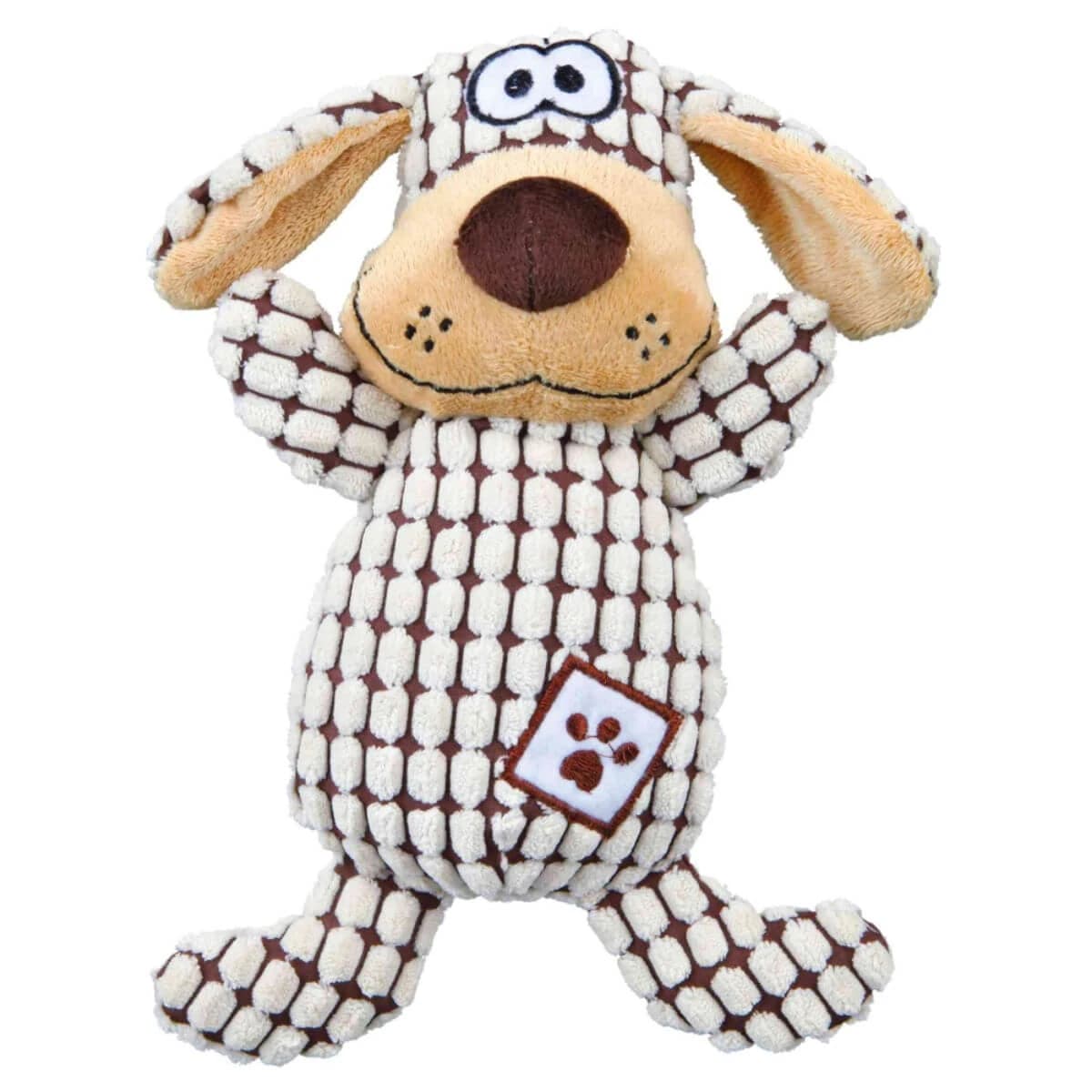 Trixie, Hundespielzeug, Plüsch und Baumwolle, 26cm, multicolor