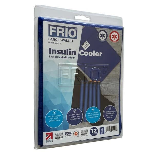 Frio, großes Etui für 5 Stifte, blau, 1 Stk