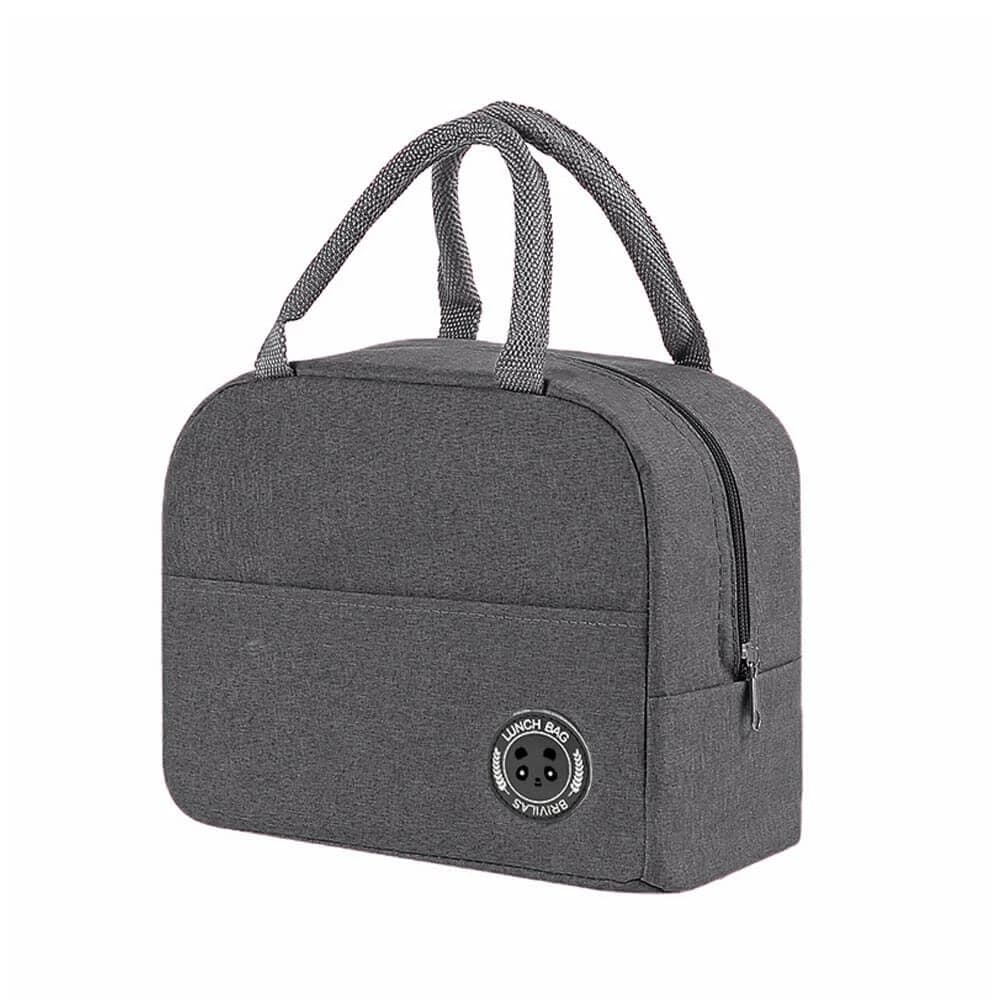 5-Liter-Lunch-Kühltasche in Bernstein | Grau