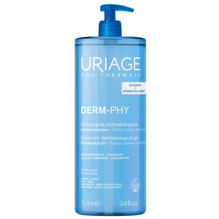 URIAGE DERM-PHY DERMATOLOGISCHES REICHHALTIGES GEL 1 L