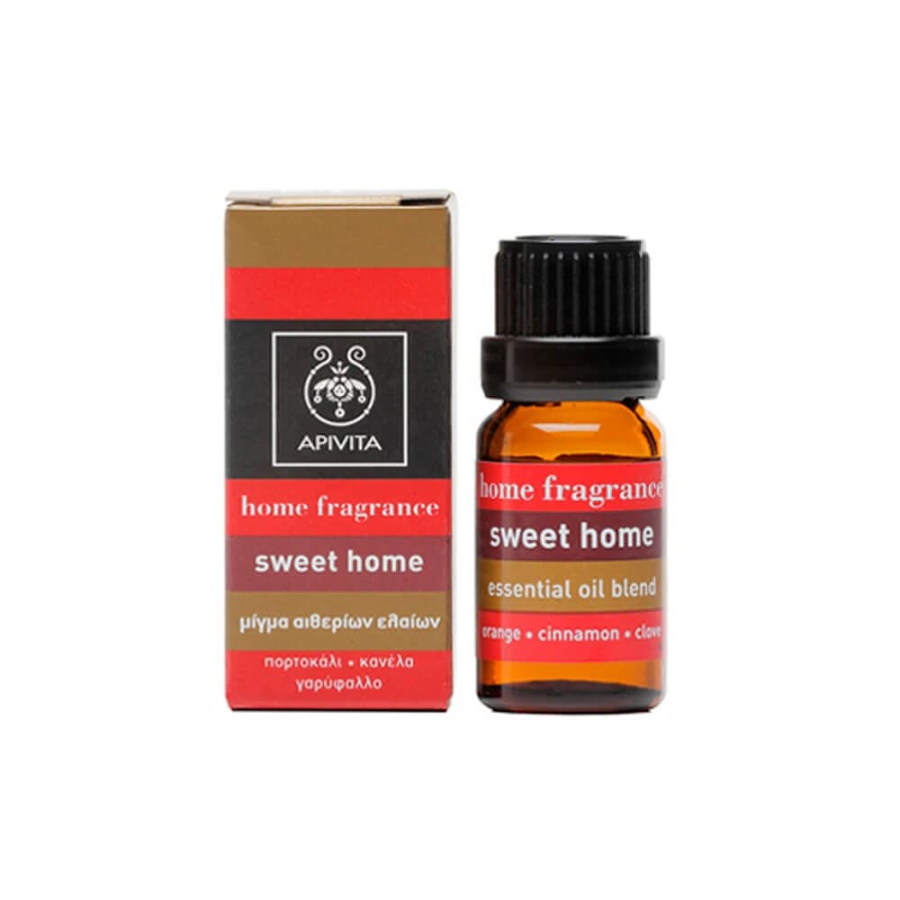 Apivita Bio-Ätherölmischung „Sweet Home“: Orange, Zimt und Nelke, 10 ml