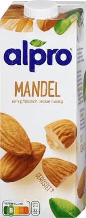 Alpro Mandeldrink mit Calcium und Vitaminen, 1 Liter