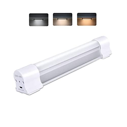 Kabinett Licht LED Tube Magnetic Light 4000Lumens 3 Farben stufenlos dimmbar Helligkeit Camping Laterne USB wiederaufladbare tragbare Lichter mit 2