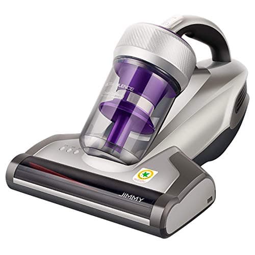 Jimmy JV35 Milbensauger, Antimilben-Staubsauger mit UV-C-Licht 14Kpa Starke Absaugung Matratzenreiniger Handstaubsauger, 700W Leistungsstark 5s