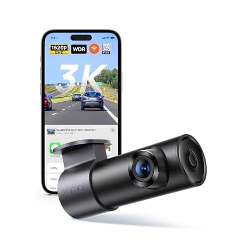 70mai M310 Plus 4K Dashcam Auto Vorne, 2160P Mini Dashcam mit 360° Drehbarl, WiFi & G-Sensor, Super Nachtsicht & WDR, F1.55 Blende, 24h