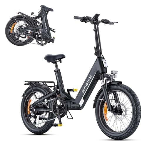 ENGWE E Bike Herren und Damen, 2 Stunden aufgeladen,75NM-Drehmomentsensor | Hydraulische Bremsen, 48V 13.5Ah Akku bis 135km, 20*3.0 Reifen, L20 3.0