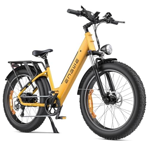 ENGWE E Bike Mountainbike Elektrofahrräder, Ebike 48V 16Ah Akku, E26 | 150KM, E-Bike mit 26x4 Zoll Fat Tire, Electric Bike 250W Motor Max. 25km/h