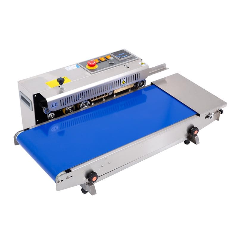 ALLPAX Durchlaufschweißmaschine 84 x 53 x 31 cm horizontal - extra breit - 0-16 m/Min. - max. 300°C, Beutel Versieglungsmaschine