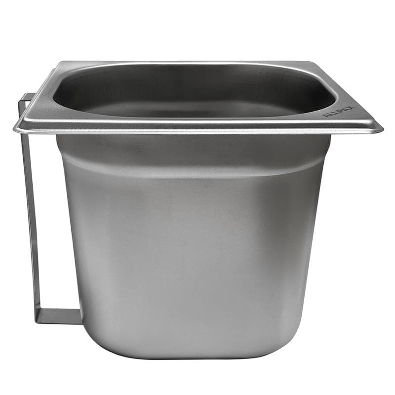 Gewürzschütte GN 1/6, 200 mm - Edelstahl - 176 x 162 x 200 mm, Gastronorm Gewürzbehälter