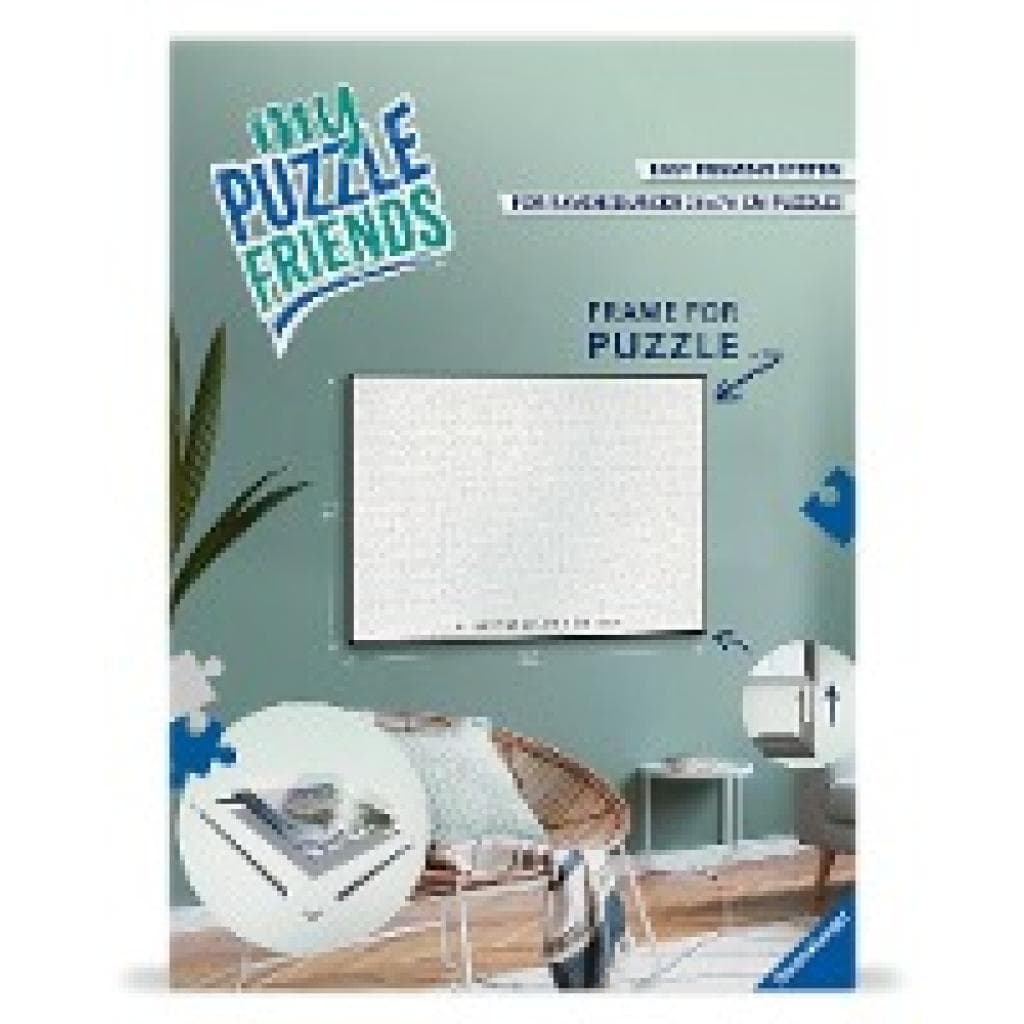 Ravensburger Puzzle-Rahmen - Format 70 x 50 cm, passend für 1000 Teile Puzzles