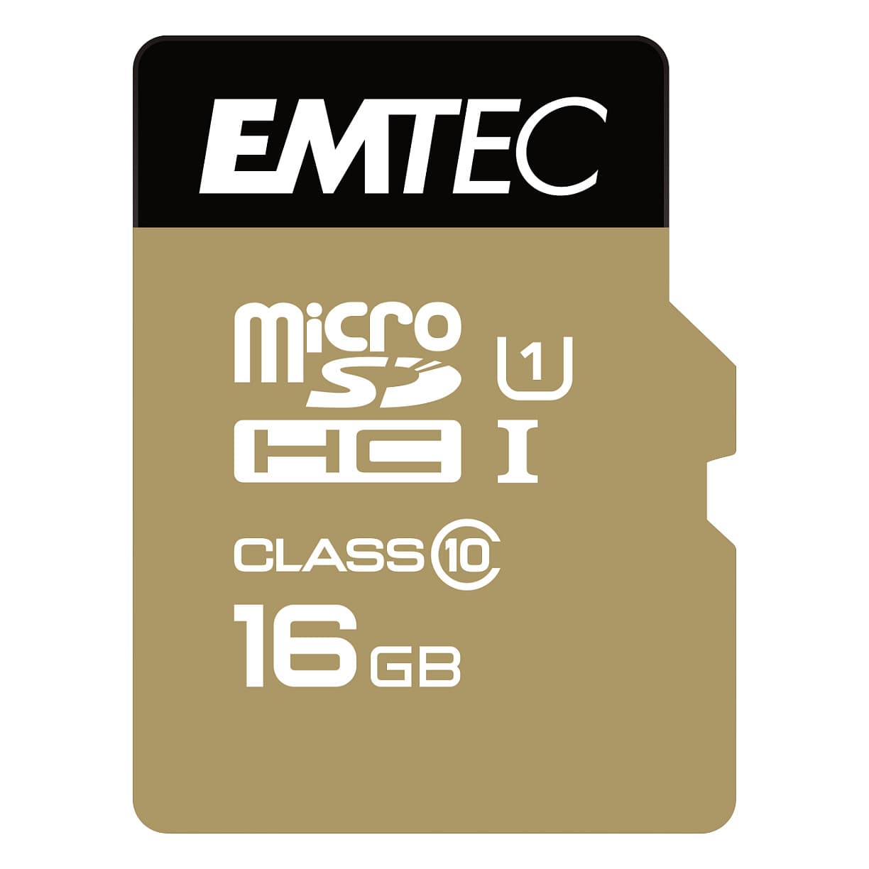 Emtec mSD 16GB UHS-I U1 EliteGold + Adapter