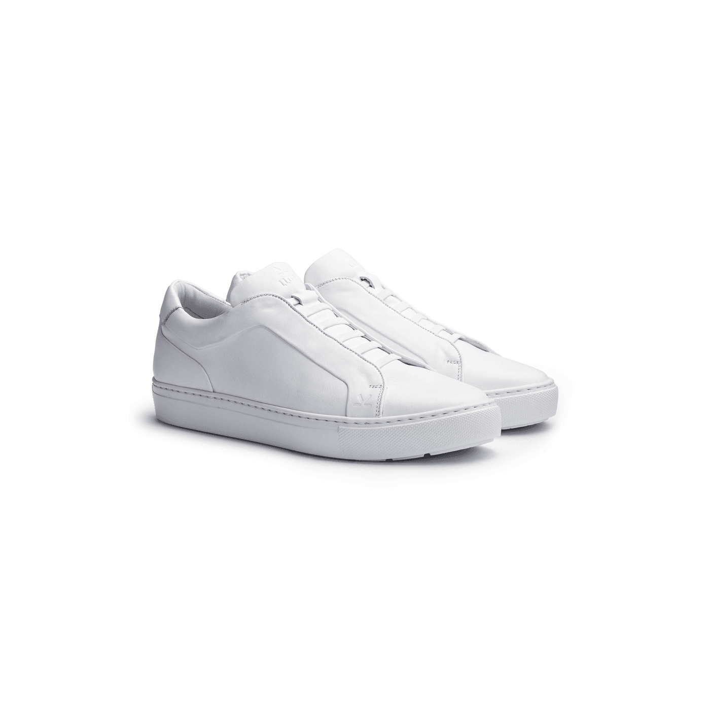 LLOYD Herren METRO STEP Low Tops | Sneakers Weiss in 45 Normalweit Glattleder Business | Freizeit