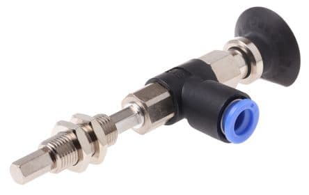 SMC Nitrilkautschuk (NBR) Flach Saugnapf, Serie ZPR, Ø 25 mm M10 x 1