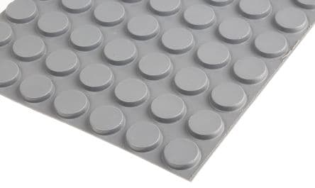 RS PRO FCY Selbstklebende Füße, Zylindrisch, 4.1 mm, ø 19.1 mm, Polyurethan, 65.6 °C max.